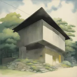 a house by Toshiharu Mizutani