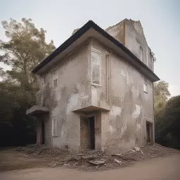 a house by Vhils