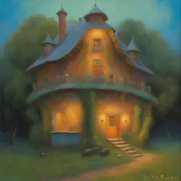 a house by Victor Nizovtsev