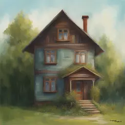 a house by Viktoria Gavrilenko