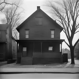 a house by Vivian Maier