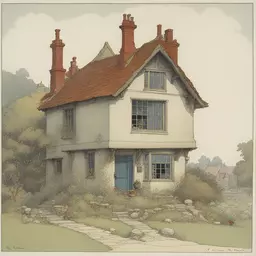 a house by W. Heath Robinson