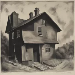 a house by William Gropper