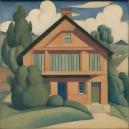 a house by William Zorach