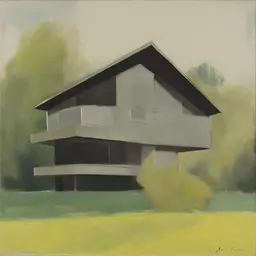 a house by Wolf Kahn