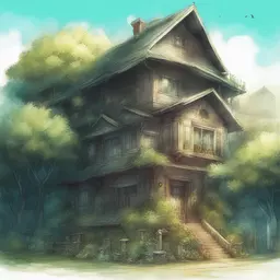 a house by Yuumei