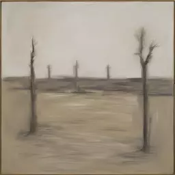 a landscape by Alberto Giacometti