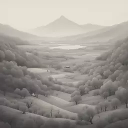 a landscape by Alex Figini