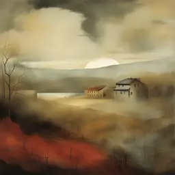 a landscape by Anna and Elena Balbusso