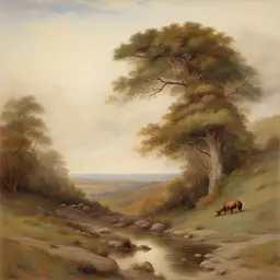 a landscape by Archibald Thorburn