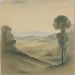 a landscape by Arnold Schoenberg