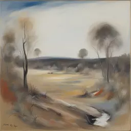 a landscape by Arthur Boyd