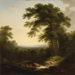 a landscape by Asher Brown Durand
