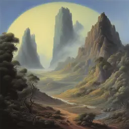 a landscape by Barclay Shaw