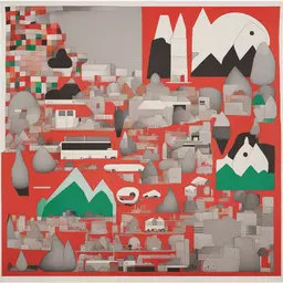 a landscape by Barry McGee