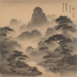 a landscape by Bo Chen