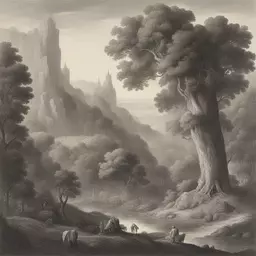 a landscape by Brothers Grimm