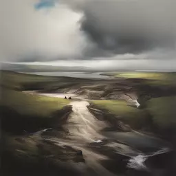 a landscape by Conor Harrington