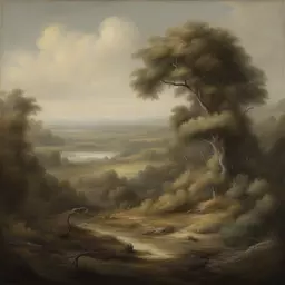 a landscape by Craola
