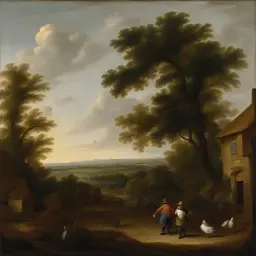 a landscape by David Teniers the Younger