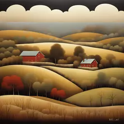 a landscape by Debbie Criswell