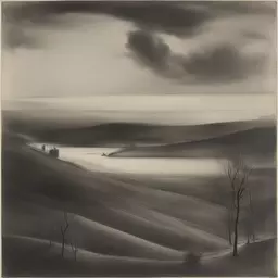 a landscape by Dora Maar