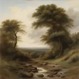 a landscape by Edwin Deakin