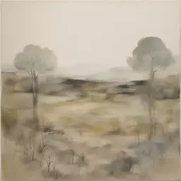 a landscape by Ellen Gallagher