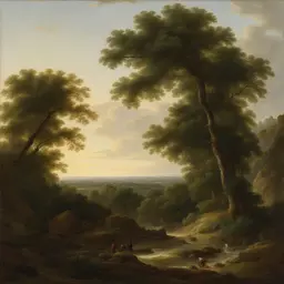 a landscape by Etienne-Louis Boullee