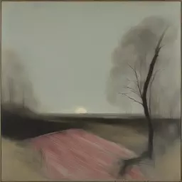a landscape by Francis Bacon