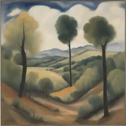 a landscape by Francis Picabia