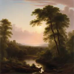 a landscape by Frederic Church