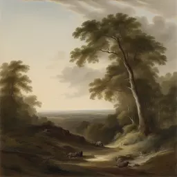 a landscape by George French Angas
