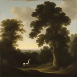 a landscape by George Stubbs
