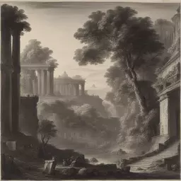 a landscape by Giovanni Battista Piranesi