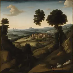 a landscape by Giovanni da Udina