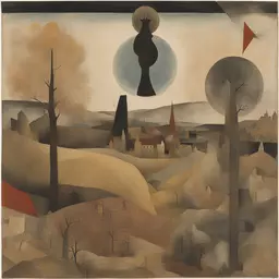 a landscape by Hannah Hoch
