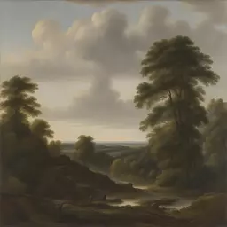 a landscape by Hans Arnold