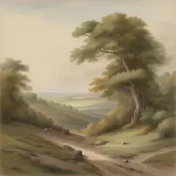 a landscape by Honor C. Appleton
