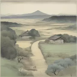a landscape by Inio Asano