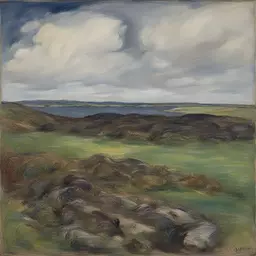 a landscape by Jack Butler Yeats