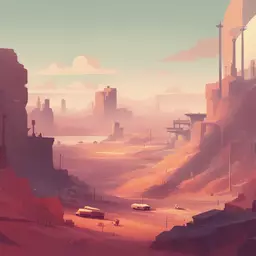 a landscape by James Gilleard