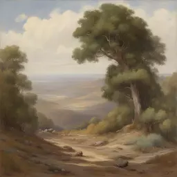 a landscape by James Gurney