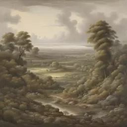 a landscape by James Stokoe