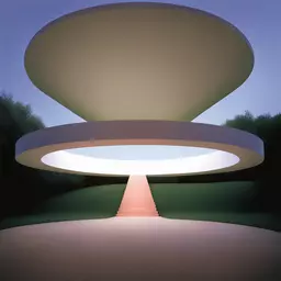 a landscape by James Turrell