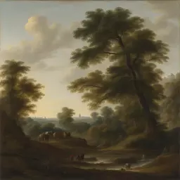 a landscape by Jan Pietersz Saenredam