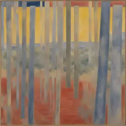 a landscape by Jasper Johns