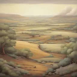 a landscape by Jim Davis