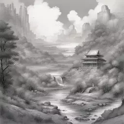 a landscape by Jim Lee