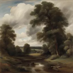 a landscape by John Constable